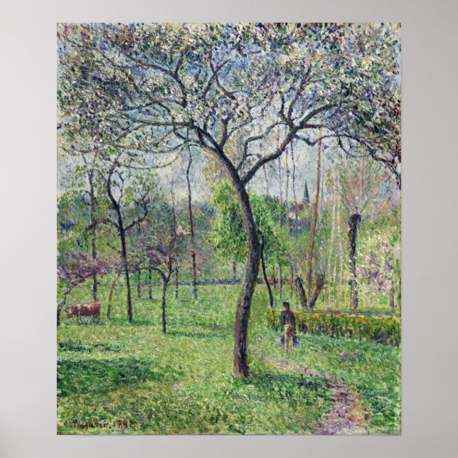 Pissarro - Orchard 1892 Poster (Front)