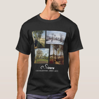 Pissarro Paintings Louveciennes Famous Art 1869 To T-Shirt