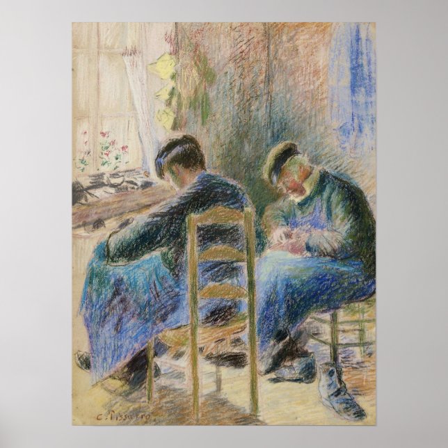 Pissarro - Shoemakers 1878 Poster (Front)
