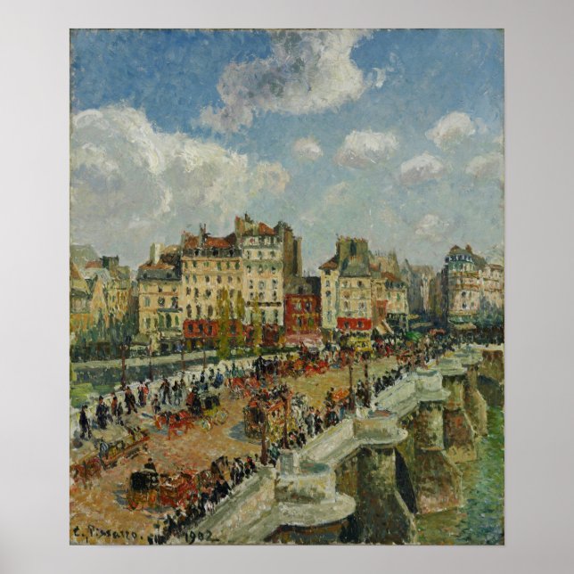 Pissarro - The Pont-Neuf Poster (Front)