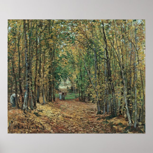 Pissarro - Woods At Marly 1871 Poster (Front)