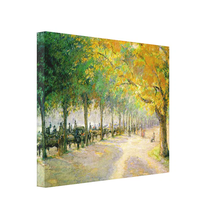 Pissarro's 'Hyde Park' Canvas Print | Zazzle