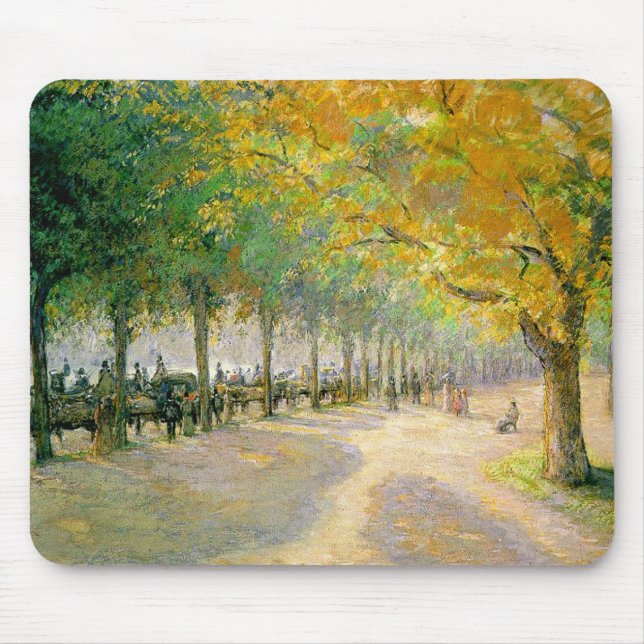 Pissarro's 'Hyde Park' - Mousepad (Front)