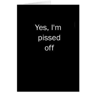 Pissed Off Cards