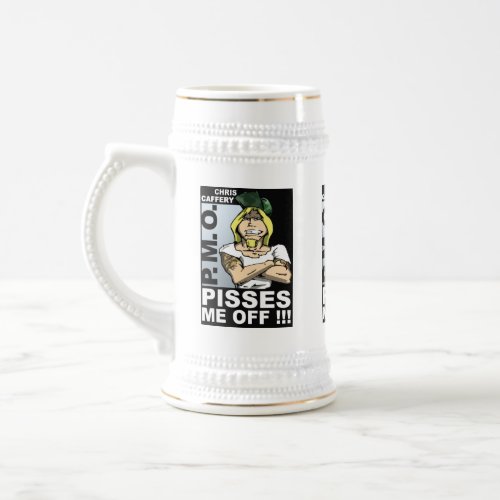 Pisses Me Off Beer Stein _ one image