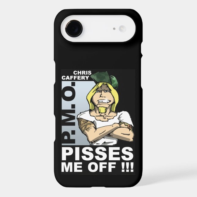 Pisses Me Off Phone Case (Back)