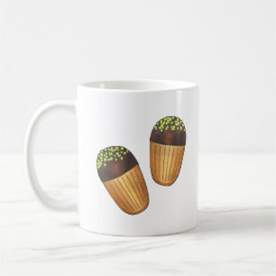 Pistachio Madeleines French Pastry Pastries Baking Coffee Mug