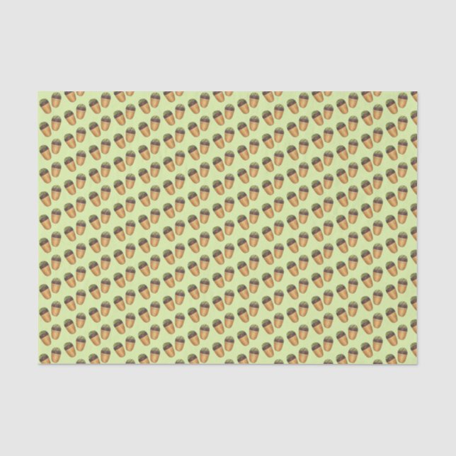 Pistachio Madeleines French Pastry Pastries Baking Tissue Paper (Front)