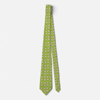 Pistachio Nut Seamless Pattern Neck Tie