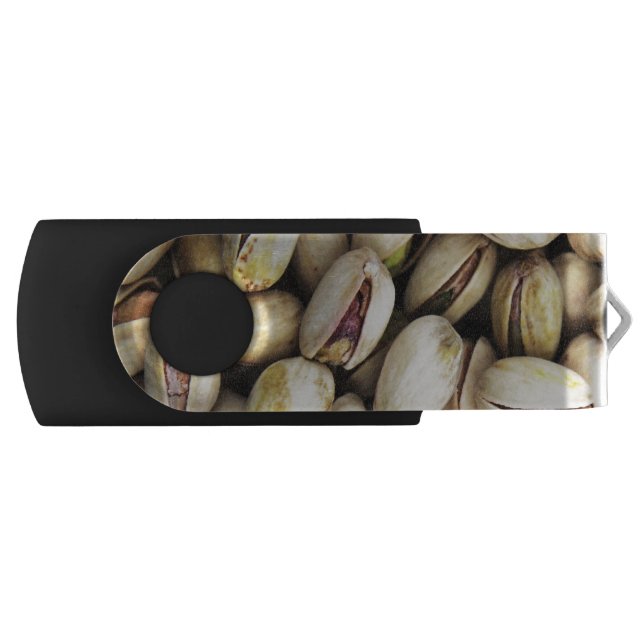 Pistachio Nuts Background Flash Drive (Front)