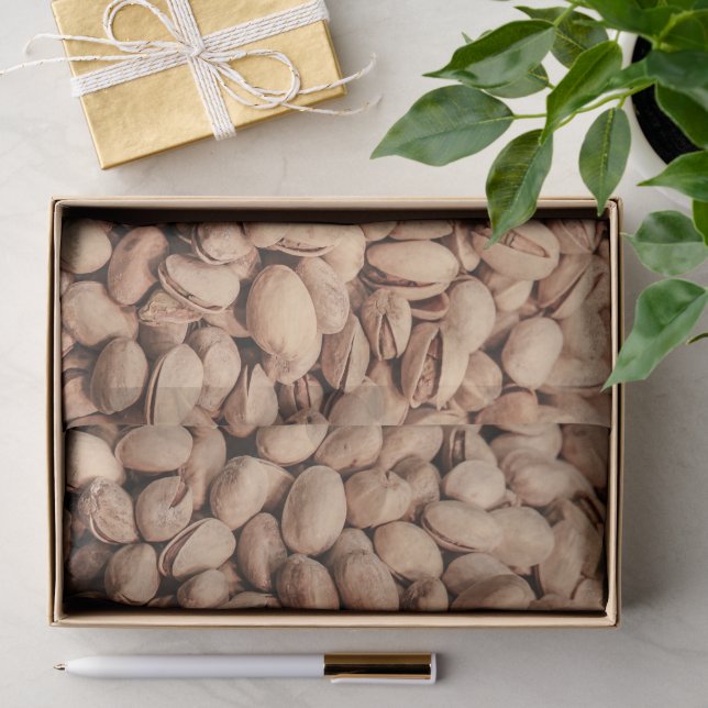 Pistachio Nuts Tissue Paper (Gift)