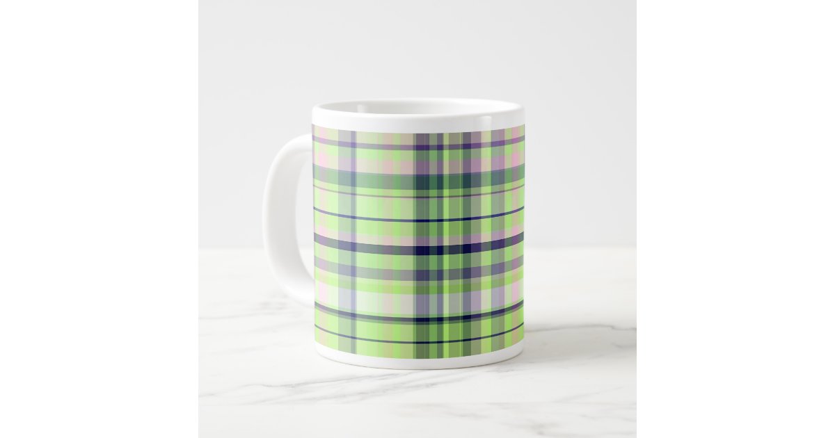 Personalized Coffee Mugs - Preppy Chic Chevron