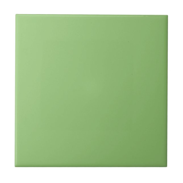 Pistachio Solid Color Ceramic Tile (Front)