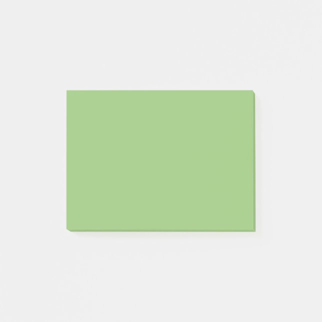 Pistachio Solid Color Post-it Notes (Front)