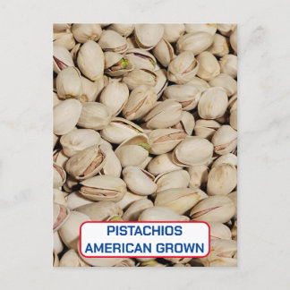 Pistachios, American Grown Postcard