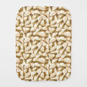 Pistachios Baby Burp Cloth