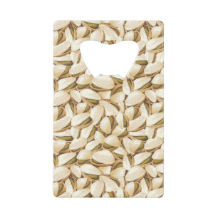 Pistachios Credit Card Bottle Opener