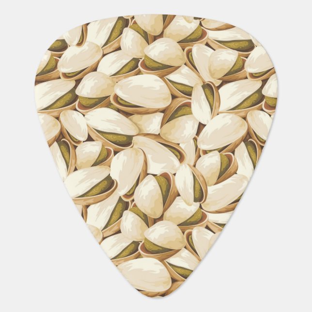 Pistachios Guitar Pick (Front)
