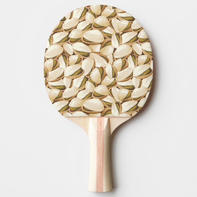Pistachios Ping Pong Paddle (Front)