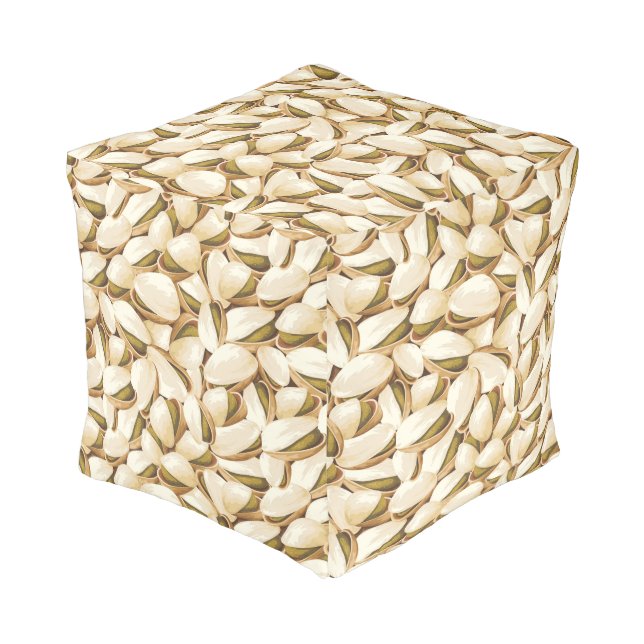 Pistachios Pouf (Angled Front)