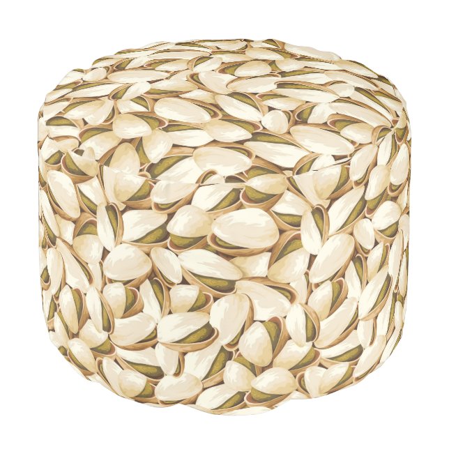 Pistachios Pouf (Angled Front)