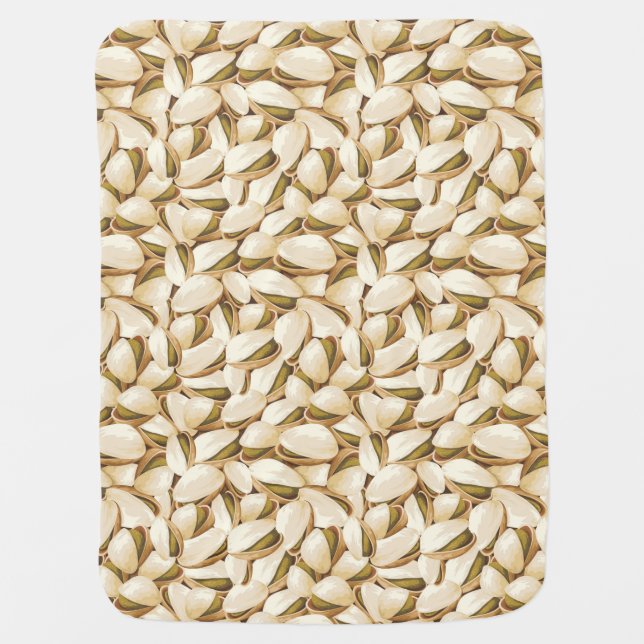 Pistachios Swaddle Blanket (Front)