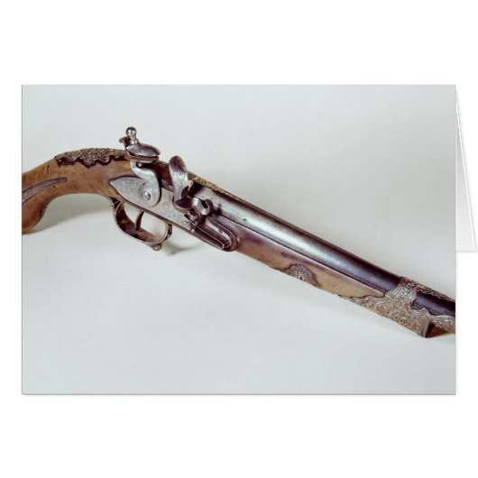 Pistol belonging to Abd el-Kader Cards (Front Horizontal)