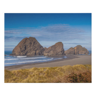 Pistol River Haystack Faux Canvas Print