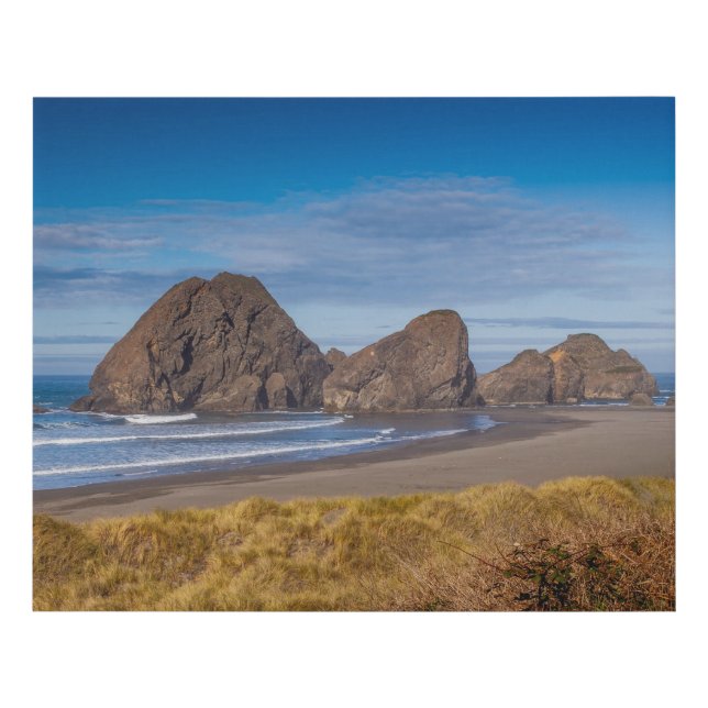 Pistol River Haystack Faux Canvas Print (Front)