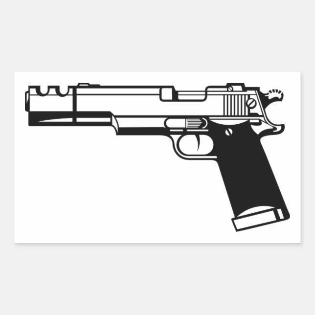 Pistol Sticker (Front)