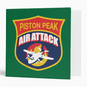 Piston Peak Air Attack Badge Binder