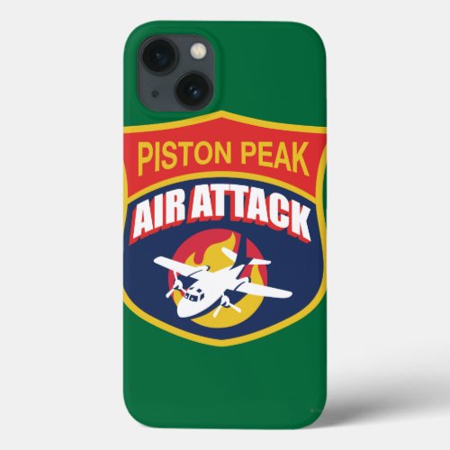 Piston Peak Air Attack Badge iPhone 13 Case