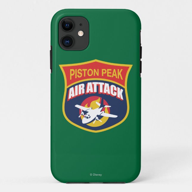 Piston Peak Air Attack Badge Case-Mate iPhone Case (Back)