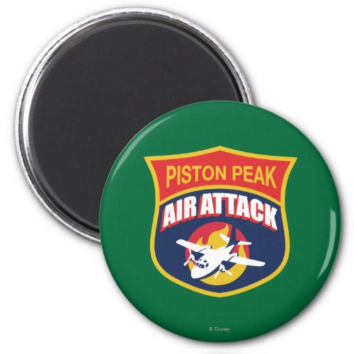 Piston Peak Air Attack Badge Magnet