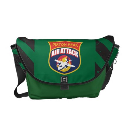 Piston Peak Air Attack Badge Messenger Bag