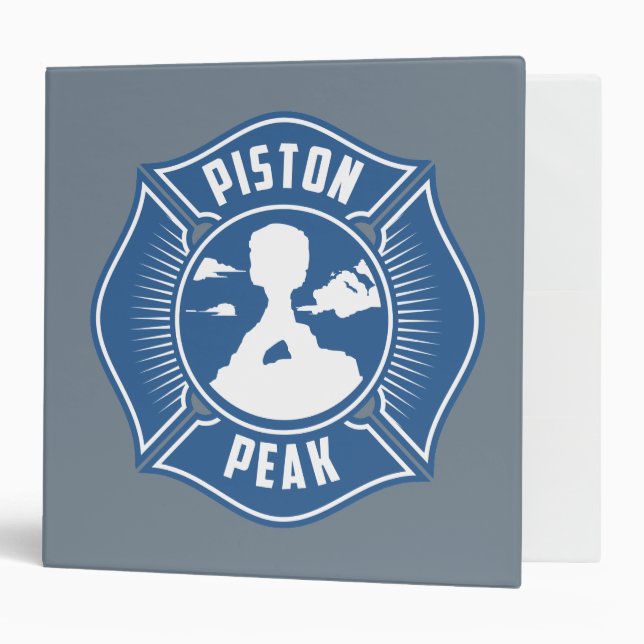 Piston Peak Badge Binder (Front/Inside)