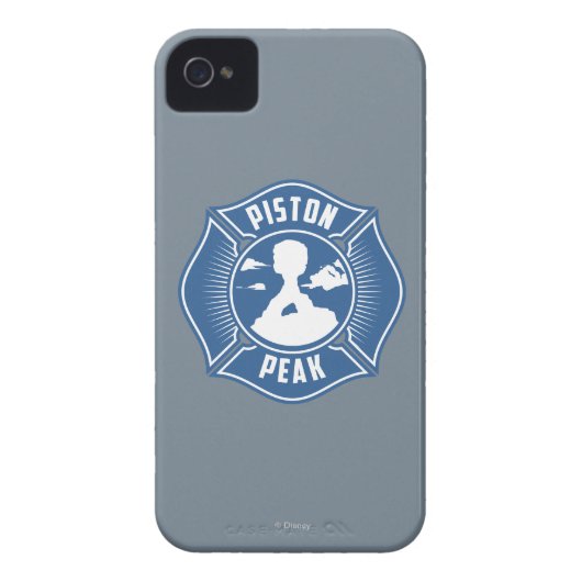 Piston Peak Badge Case-Mate iPhone Case (Back)