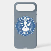 Piston Peak Badge Case-Mate iPhone Case (Back)