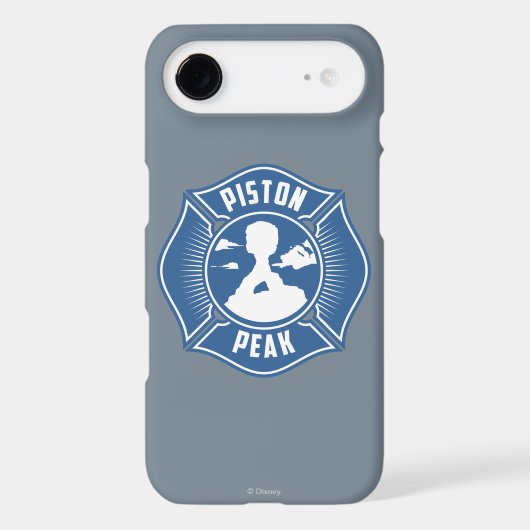 Piston Peak Badge Case-Mate iPhone Case (Back)