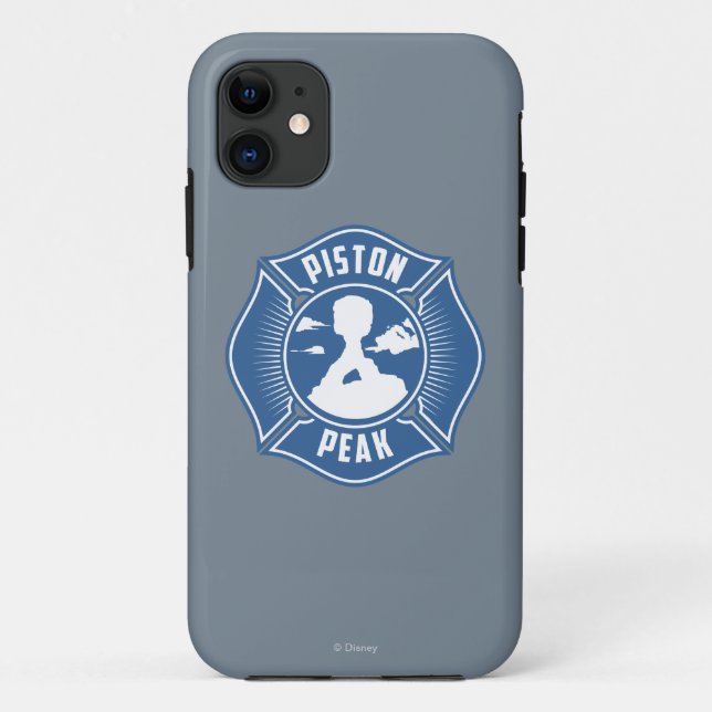 Piston Peak Badge Case-Mate iPhone Case (Back)