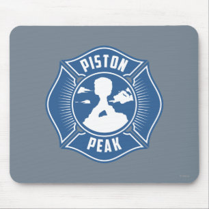 Piston Peak Badge Mouse Pad