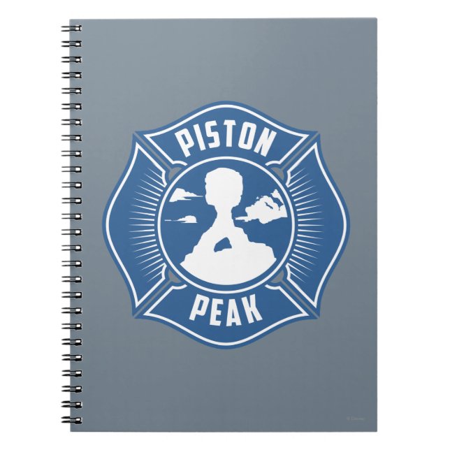 Piston Peak Badge Notebook (Front)