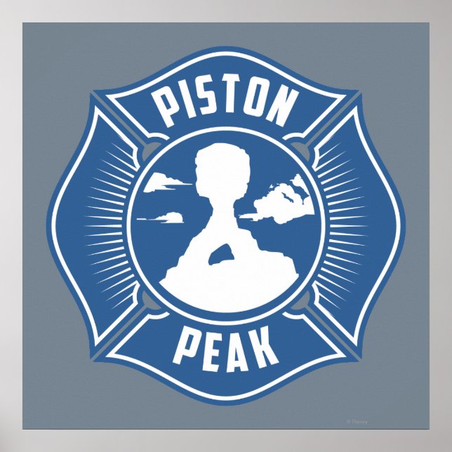 Piston Peak Badge Poster (Front)