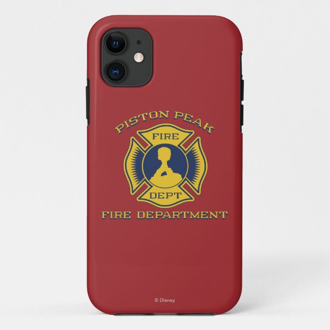 Piston Peak Fire Department Badge Case-Mate iPhone Case (Back)