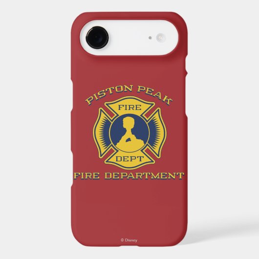 Piston Peak Fire Department Badge Case-Mate iPhone Case (Back)