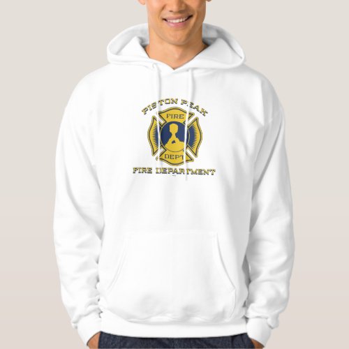 Piston Peak Fire Department Badge Hoodie