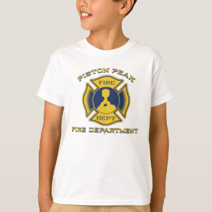 Piston Peak Fire Department Badge T-Shirt