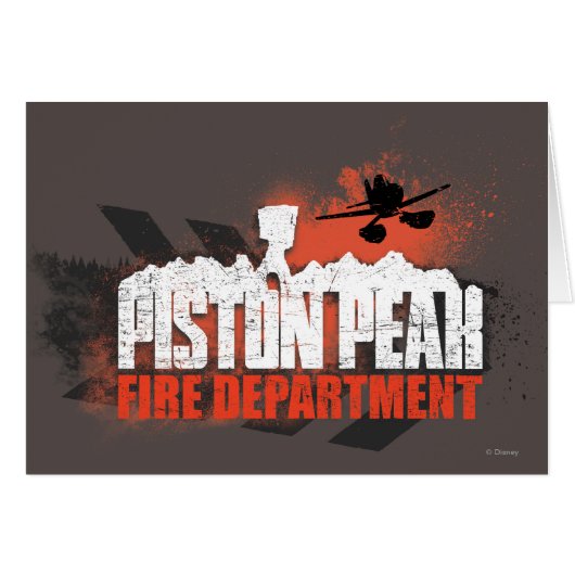 Piston Peak Fire Department Cards (Front Horizontal)