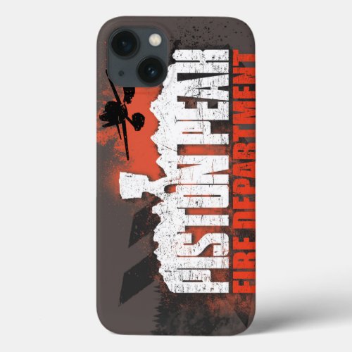 Piston Peak Fire Department iPhone 13 Case