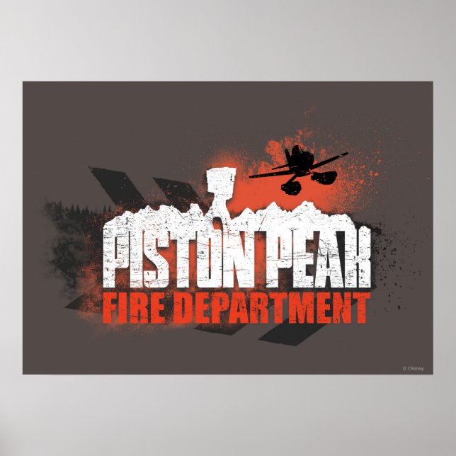 Piston Peak Fire Department Poster (Front)